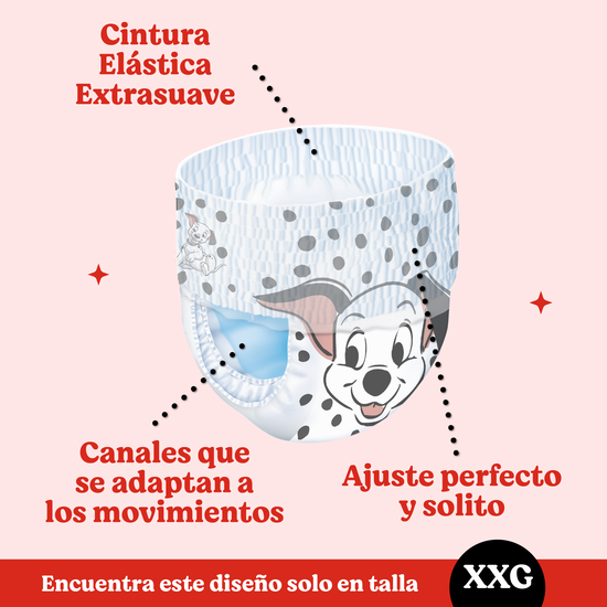 Pants Huggies Active Sec Xtra-Flex Etapa 5/XXG, 56 uds. (Edición Limitada)